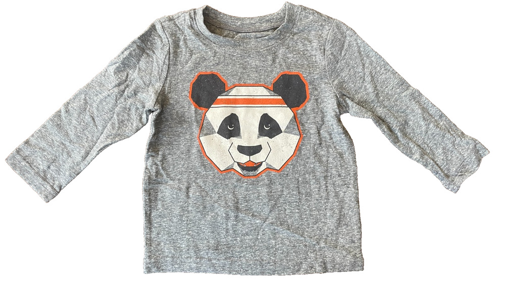 Jumping Beans Long Sleeve Toddler Panda Shirt Size 18M; Never Been Worn